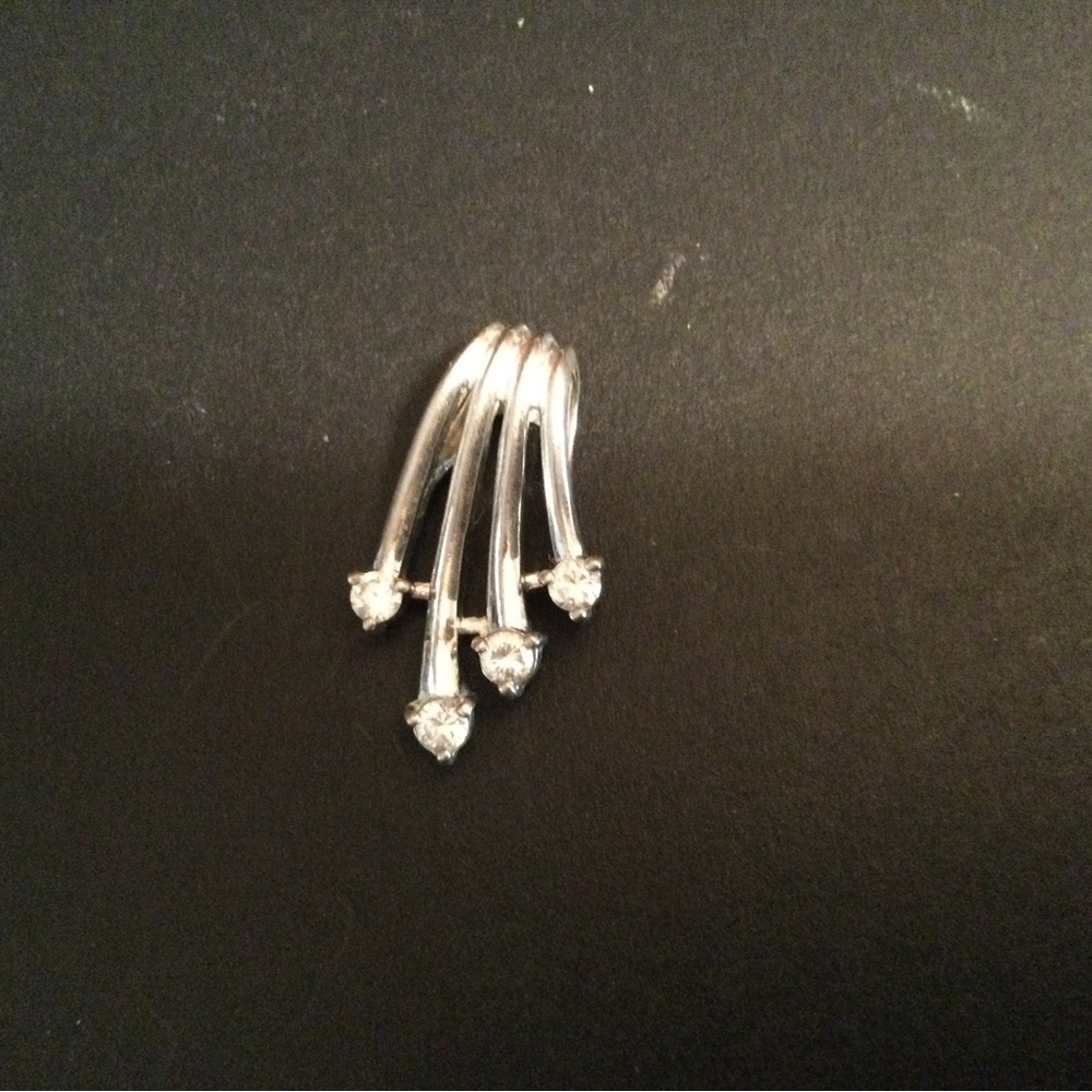 925 Sterling Silver necklace slider